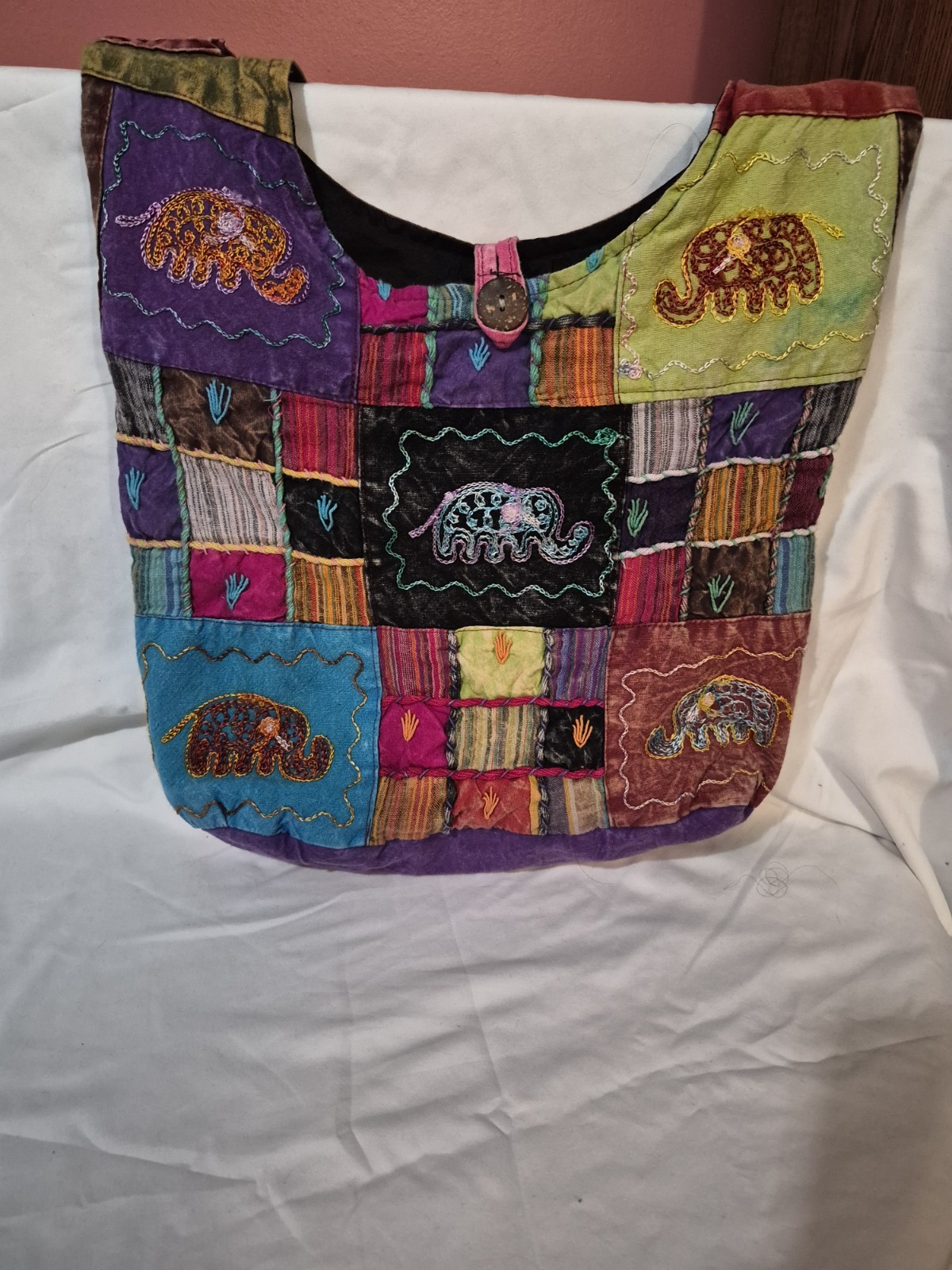 Nepal Hobo Shoulder Bag Hippie Purse Patchwork Boho Hippie Crossbody Bag Tote