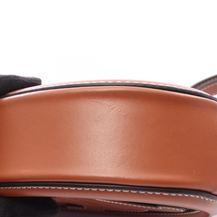 CELINE Bag: Triomphe Ovale Purse Cuir Brown W16H12D4.5cm w/o accessories;