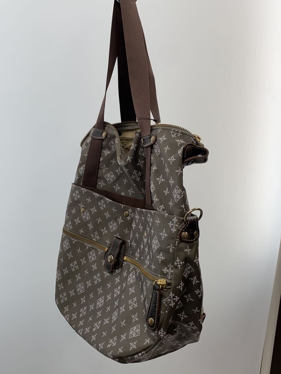russet bag nylon BRW all-over pattern