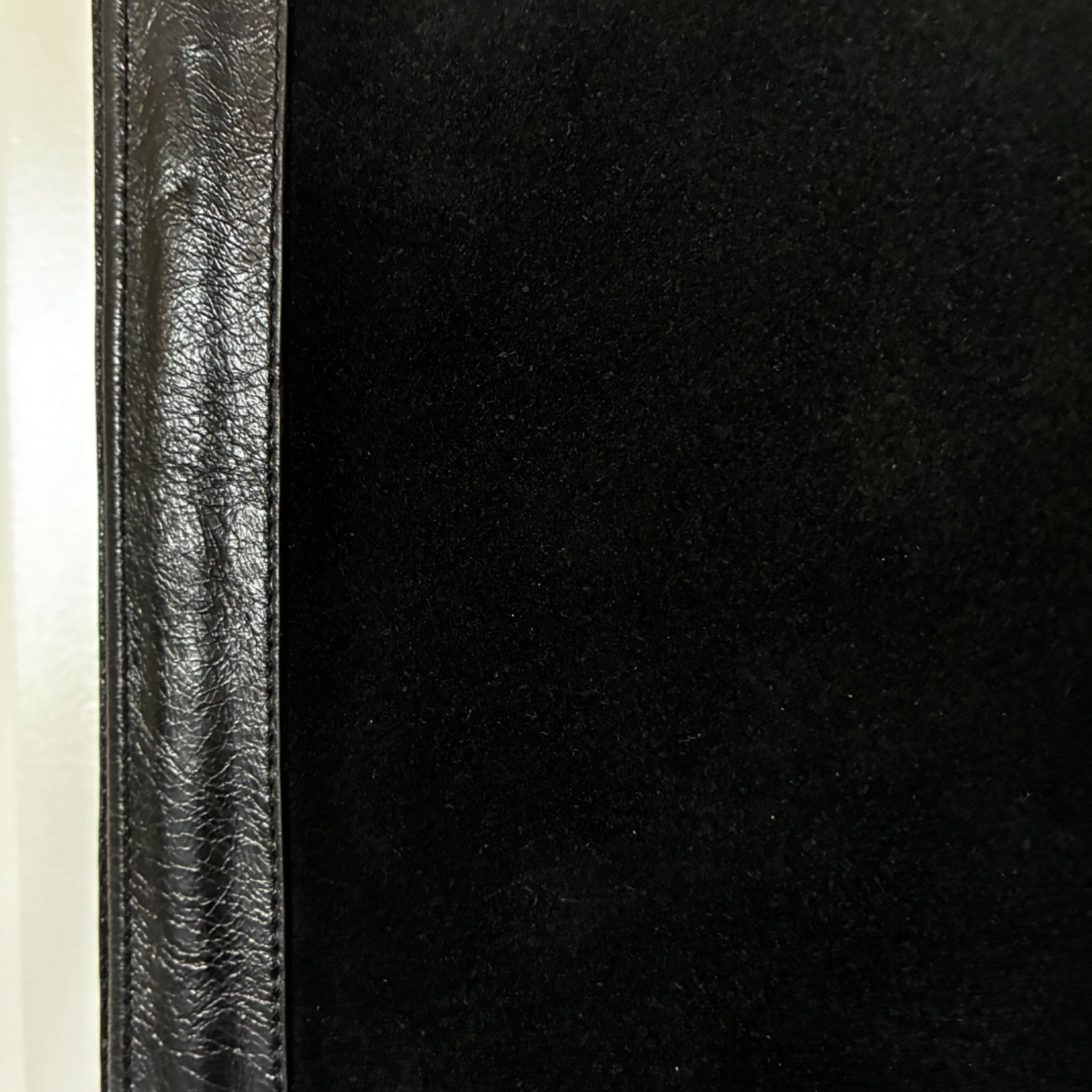 Trina Turk Black Laptop Leather Bag