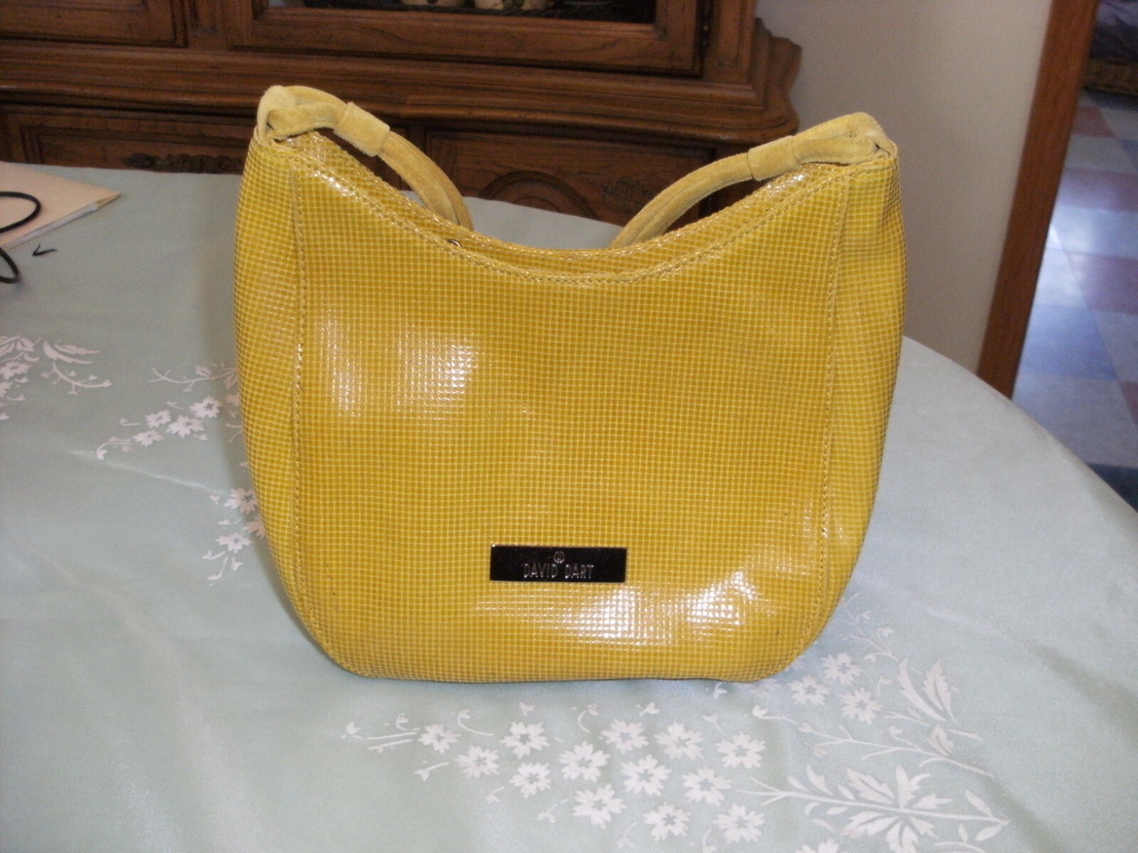NEW David Dart California yellow Purse Crossover/ Shoulder bag new no tags