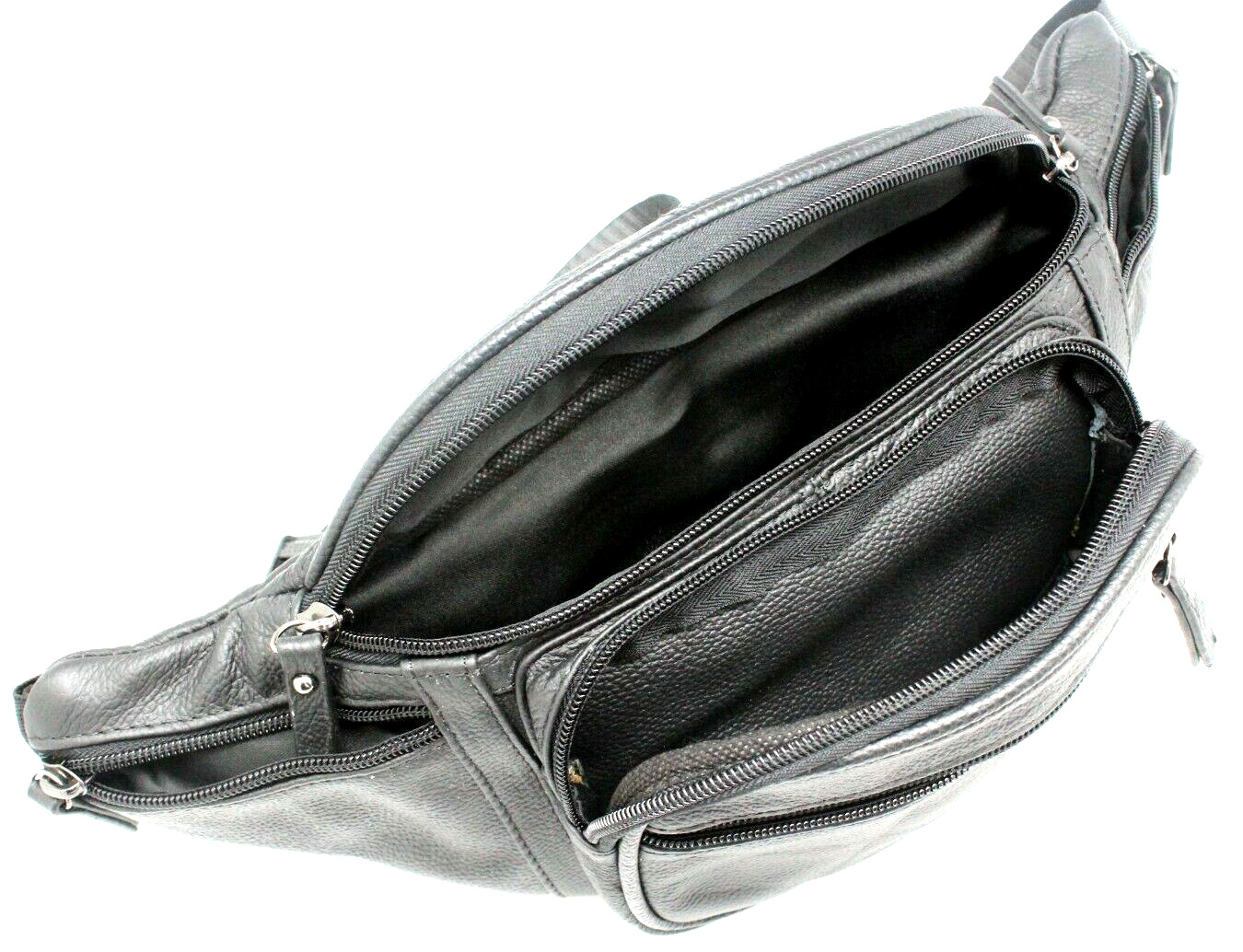 Large Leather Fanny Pack for men 5XL Waist Bag Travel Hip Purse for Women RJ3079