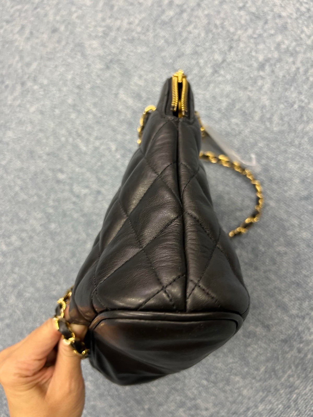 Chanel Dome 24 kt plated Vintage Shoulder Bag