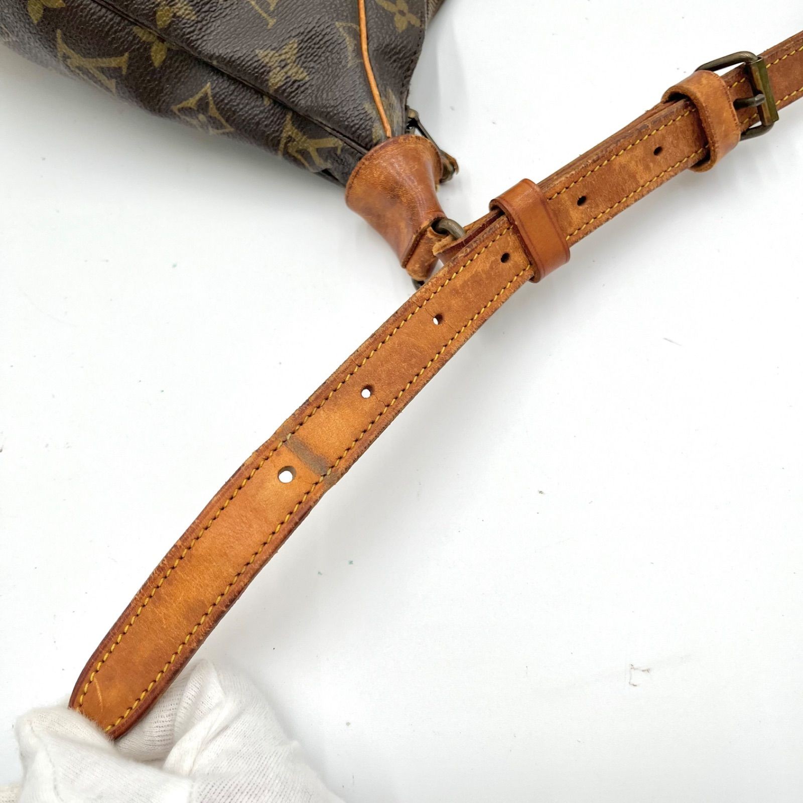 Auth LOUIS VUITTON Monogram Boulogne 30 Shoulder Bag M51265 2Y9884
