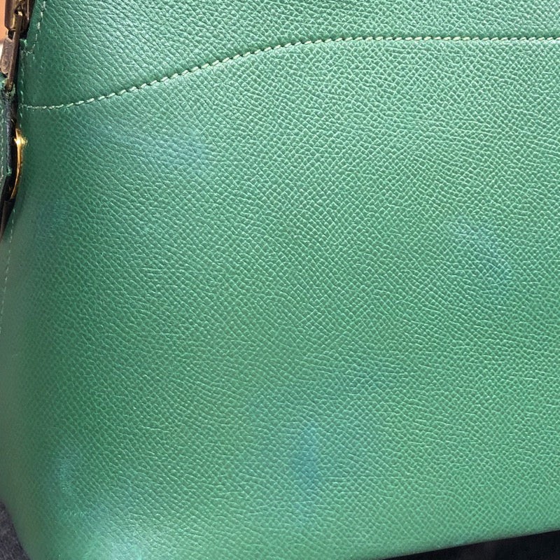 HERMES Bolide 31 Bambou Courchevel Leather Handbag Circle Z #OKB6966