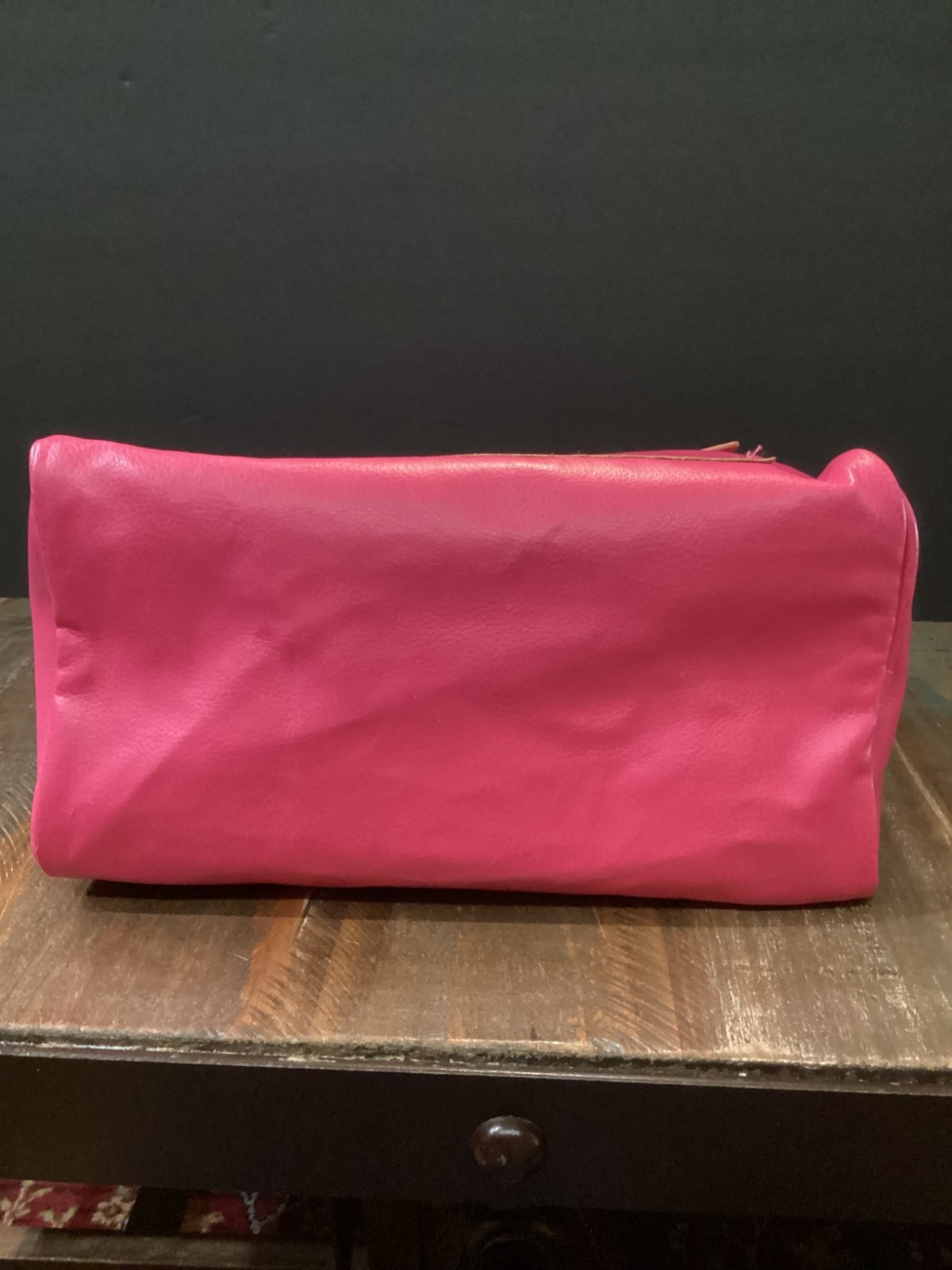 New “Matt & Nat” Vegan Handbag Bouton fuschia Faux Leather purse