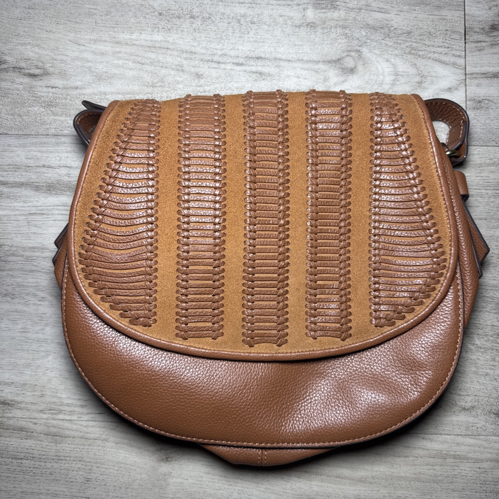 FOLEY+CORINNA Bag Purse Leather Crossbody Brown Retails For $358