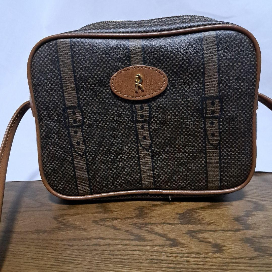 Roberta di Camerino Shoulder Bag Logo Strap 14x18x4.5cm 5.5×7.1×1.8in Classic