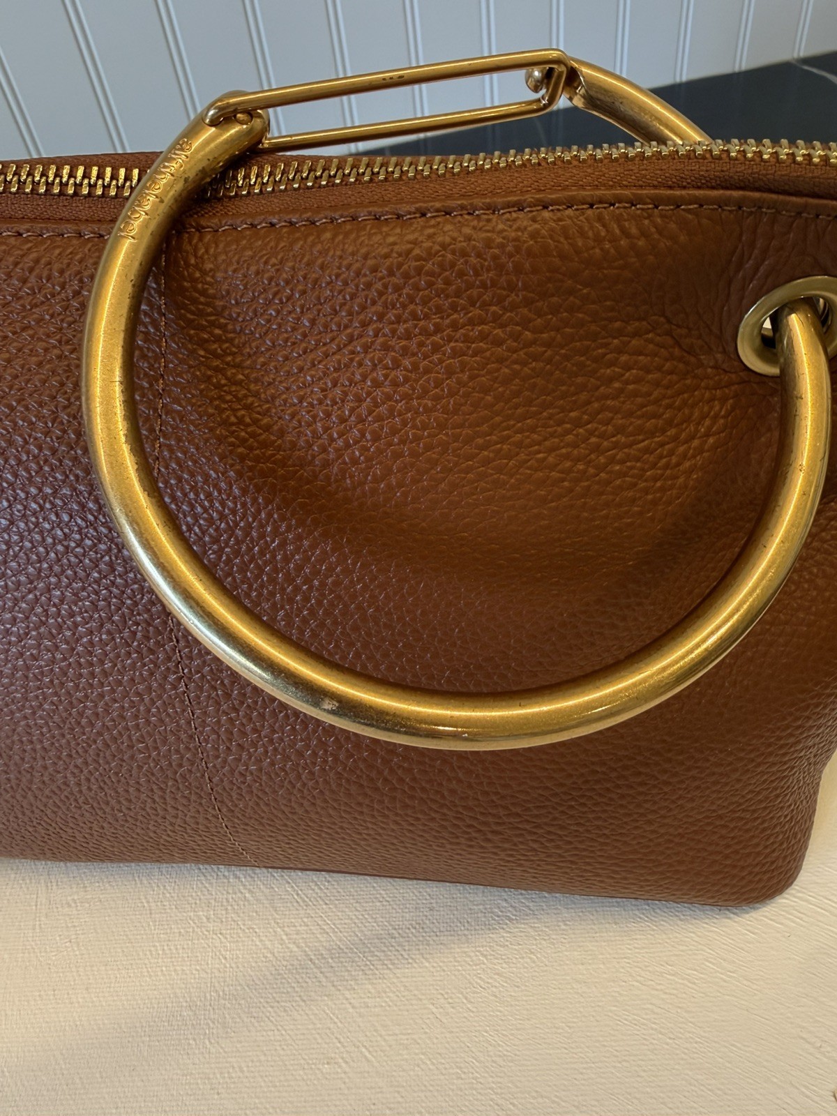 Alf the Label Carabiner Capsule Set Medium Pecan Leather Pouch + Elsie Wallet