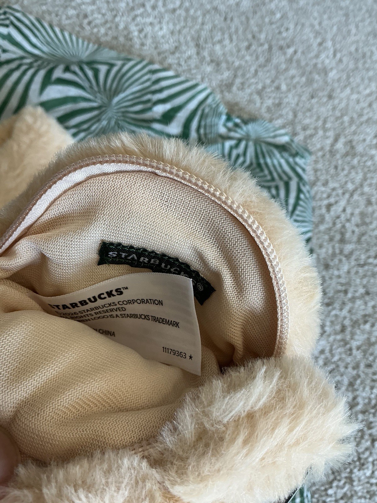Starbucks Bearista Plush Bear Crossbody Bag Limited Edition!