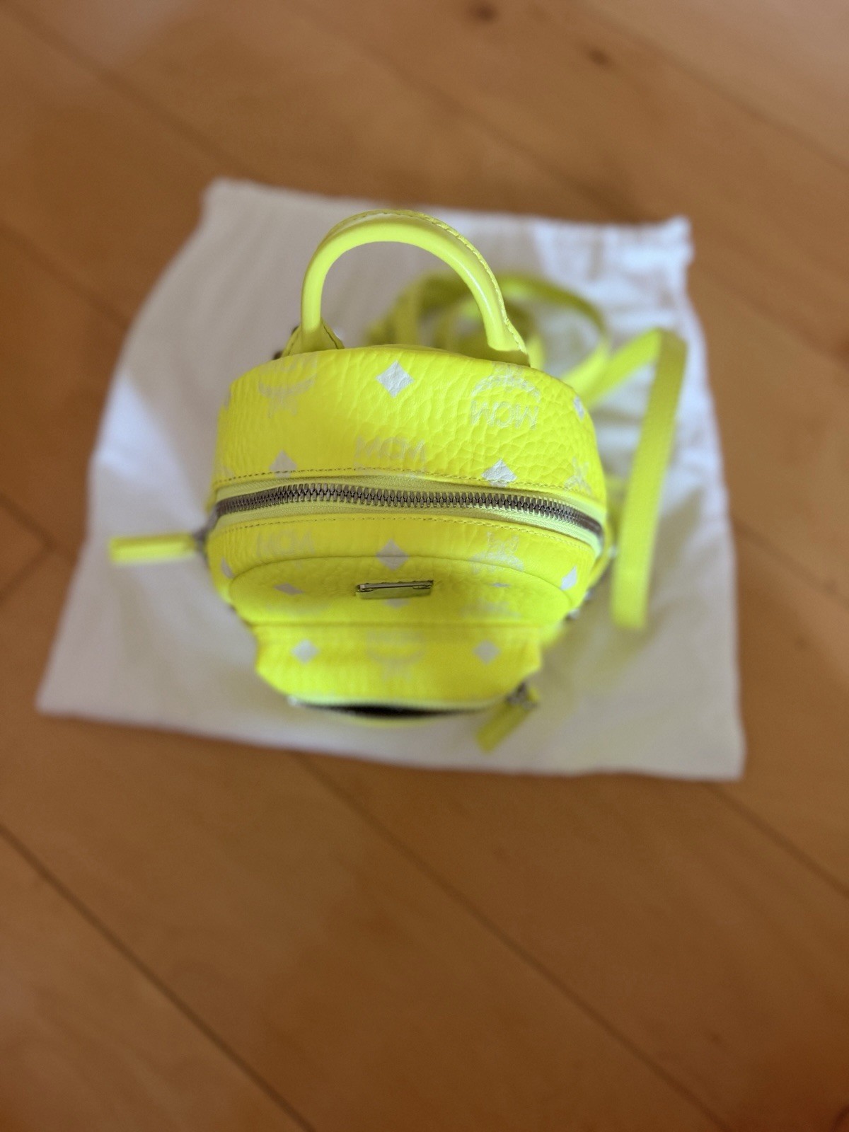 Authentic MCM Stark Bebe Boo X-Mini Backpack