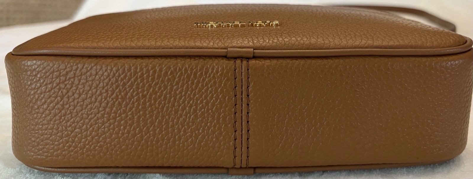 Michael Kors Jet Set Travel Large Camera Crossbody Bag Luggage Leather NWT