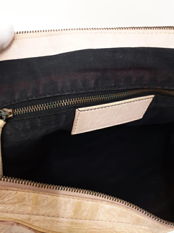 Balenciaga The Part Time 168028 Leather Black Shoulder Bag Women’s #TB895