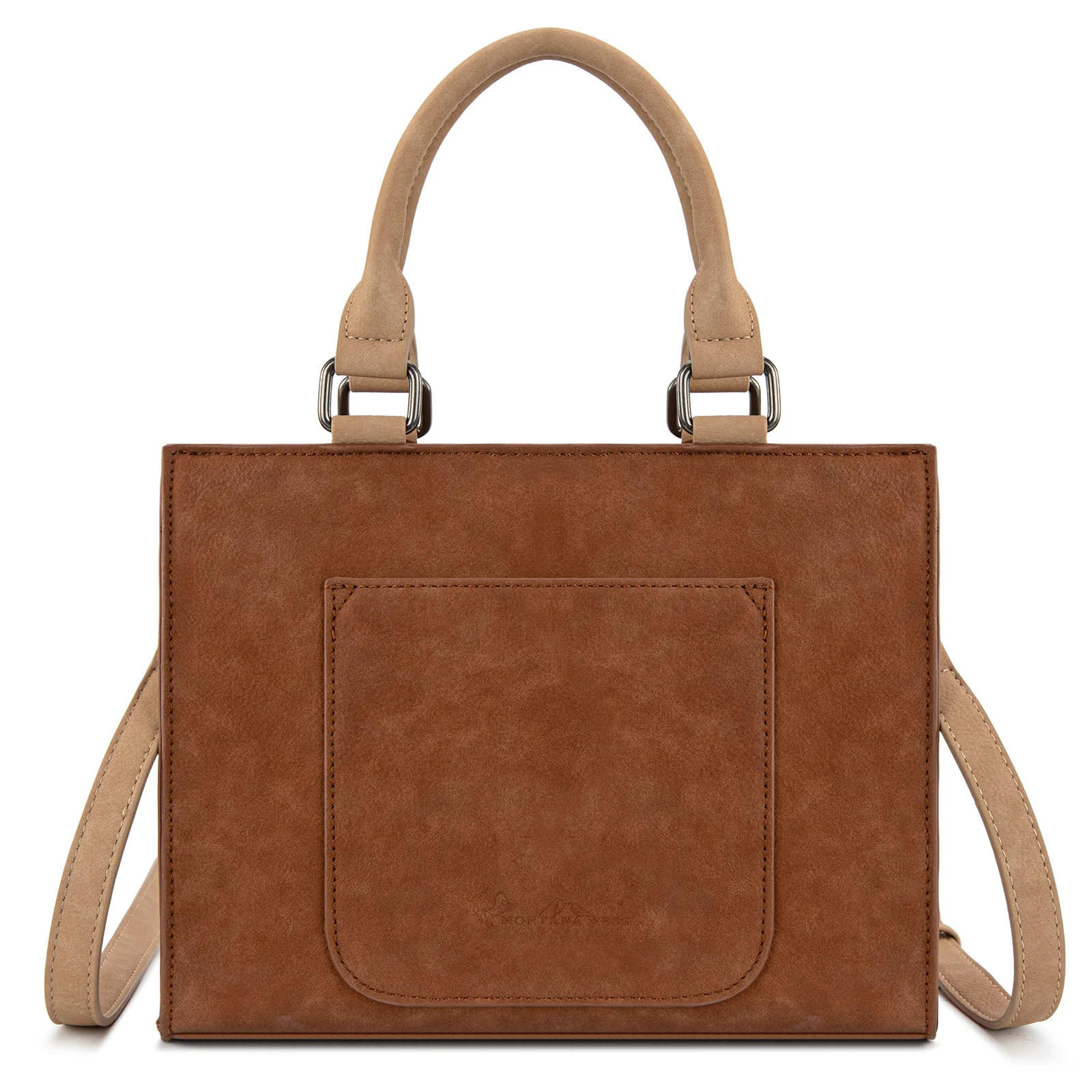 Montana West Western Tooled Aztec Tote/ Crossbody