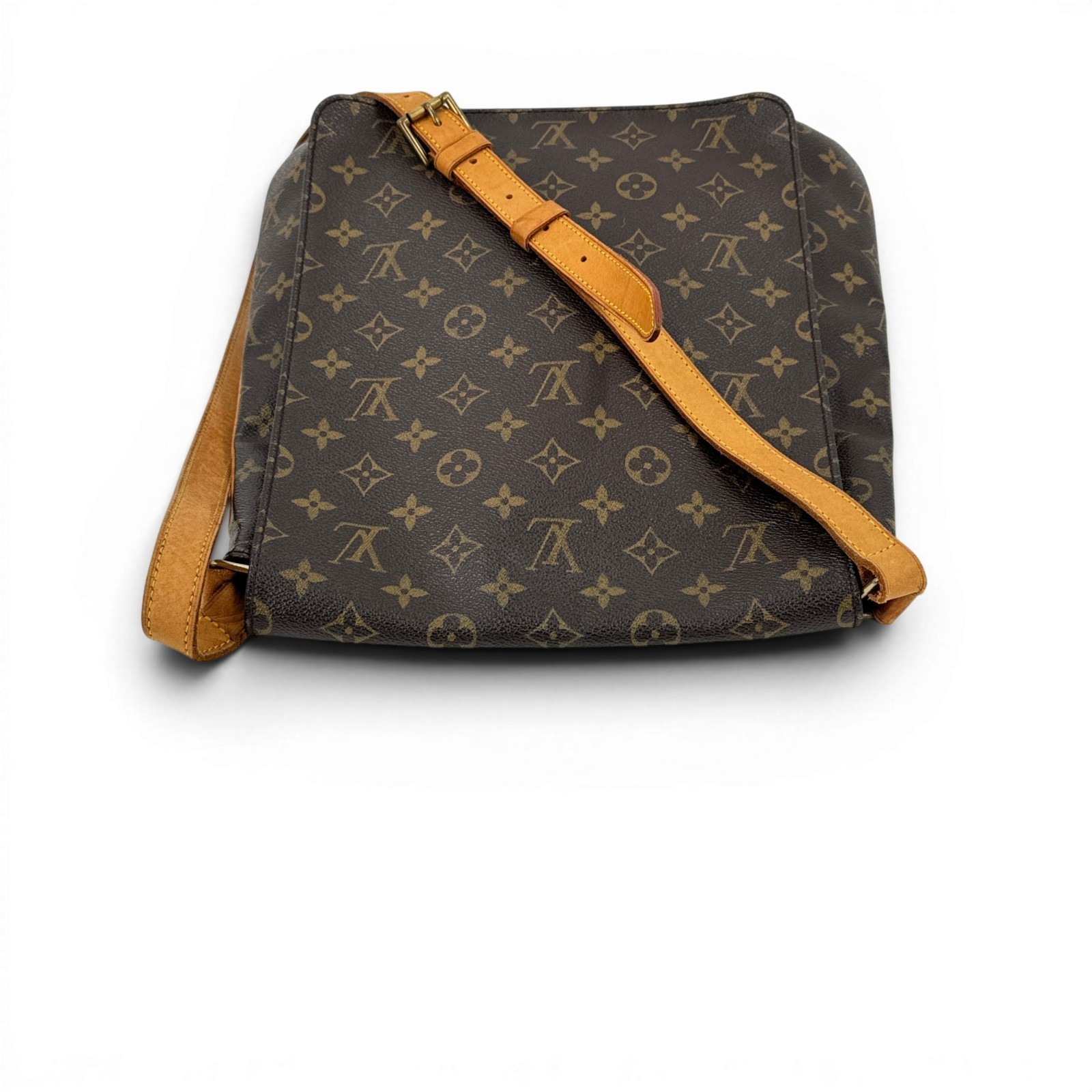 Auth LOUIS VUITTON Monogram Musette M51256 Shoulder Bag Crossbody Messenger