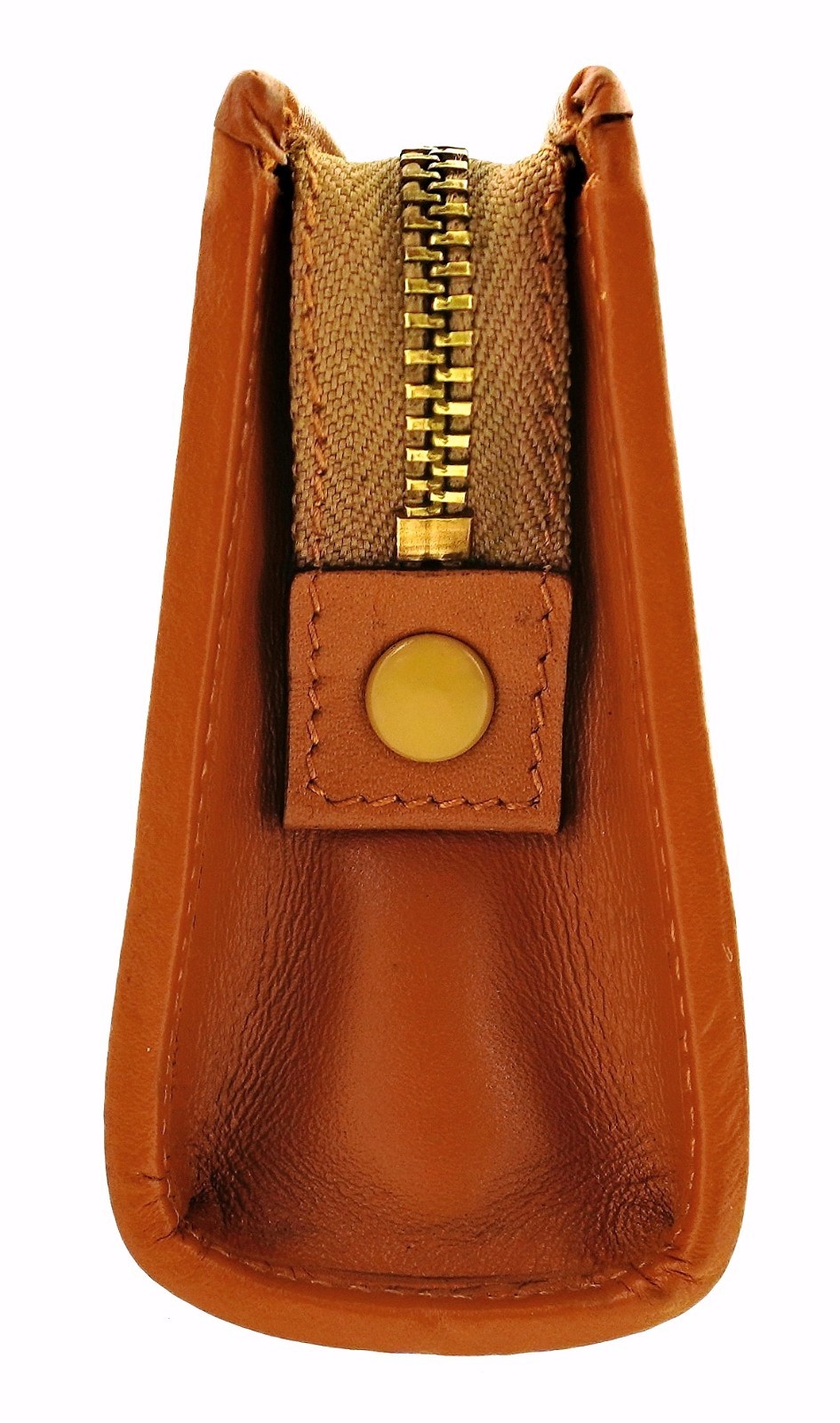 Authentic CELINE Triomphe Macadam Leather 4″ Clutch Cosmetics Travel Bag Italy