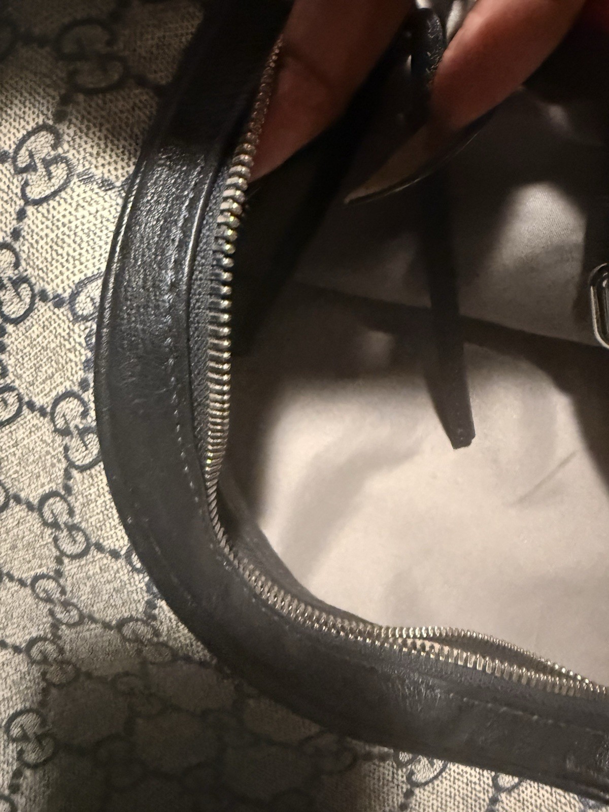 Gucci Medium Attaché Shoulder Bag Red/Green Web Strap