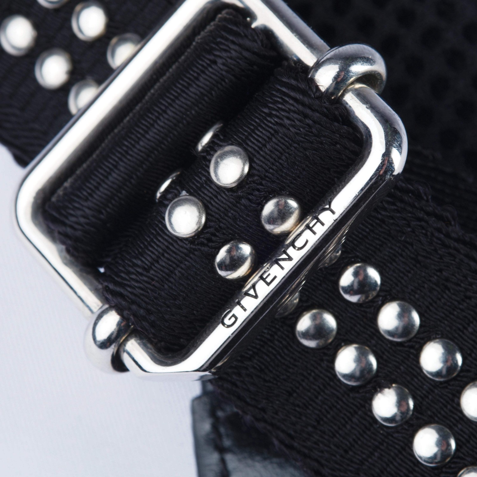Givenchy Cut Out Black Leather Shoulder Crossbody Bag 2010s Dust Bag
