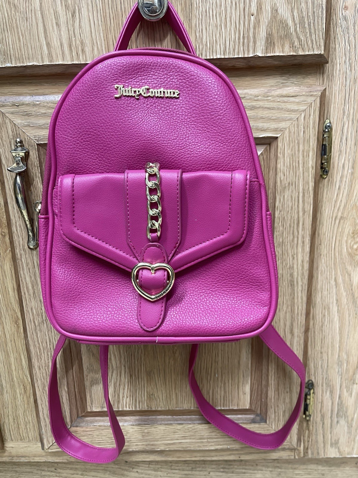 Juicy Couture Hot Pink Small Backpack NWOT