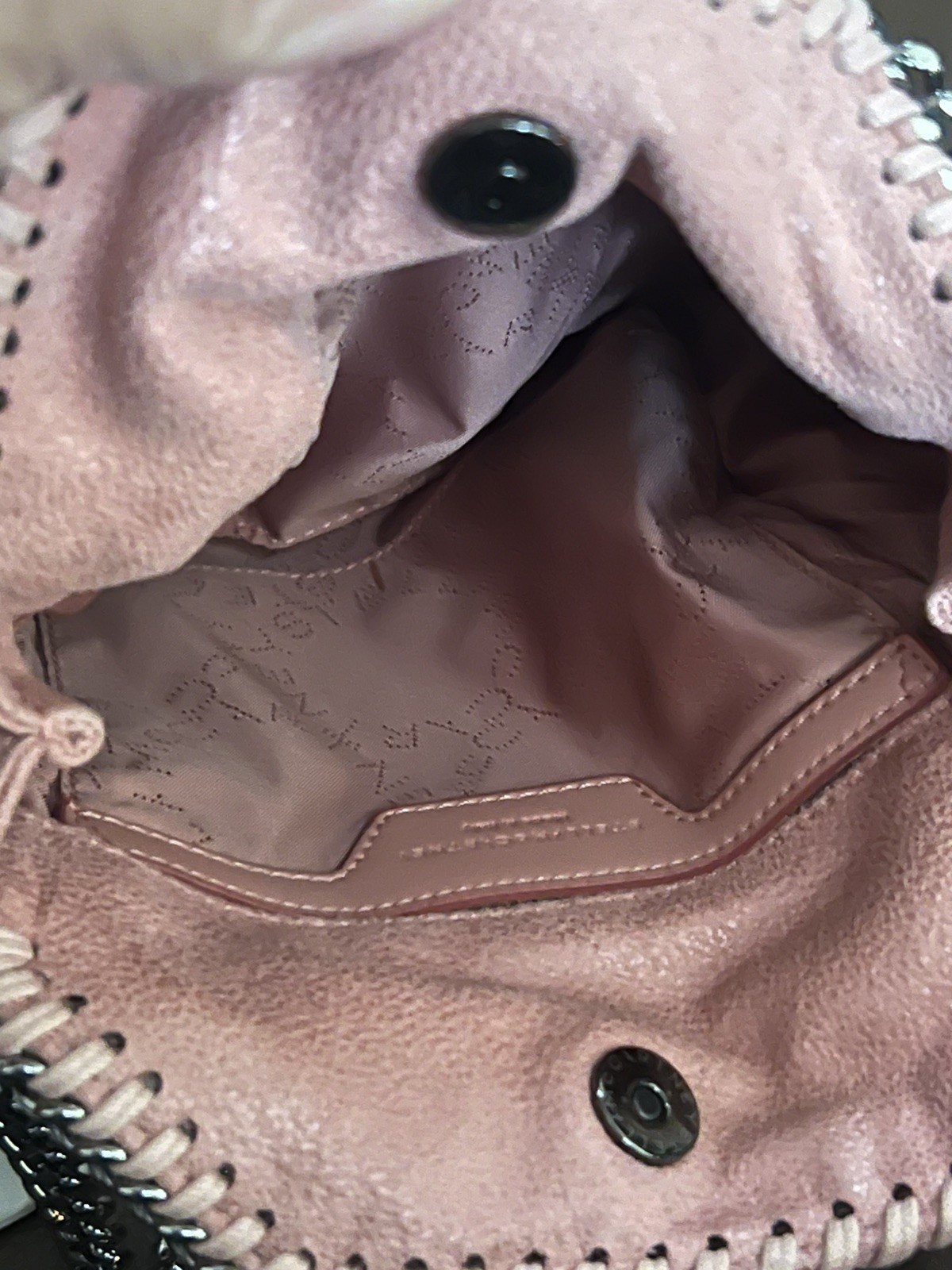 Stella MacCartney Chain Farabella Mini Bag Suede 2way with dust bag