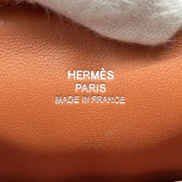 Hermes In The Loop Crossbody Shoulder Bag Pink Swift Leather W7.3xH5.7xD0.8in 99