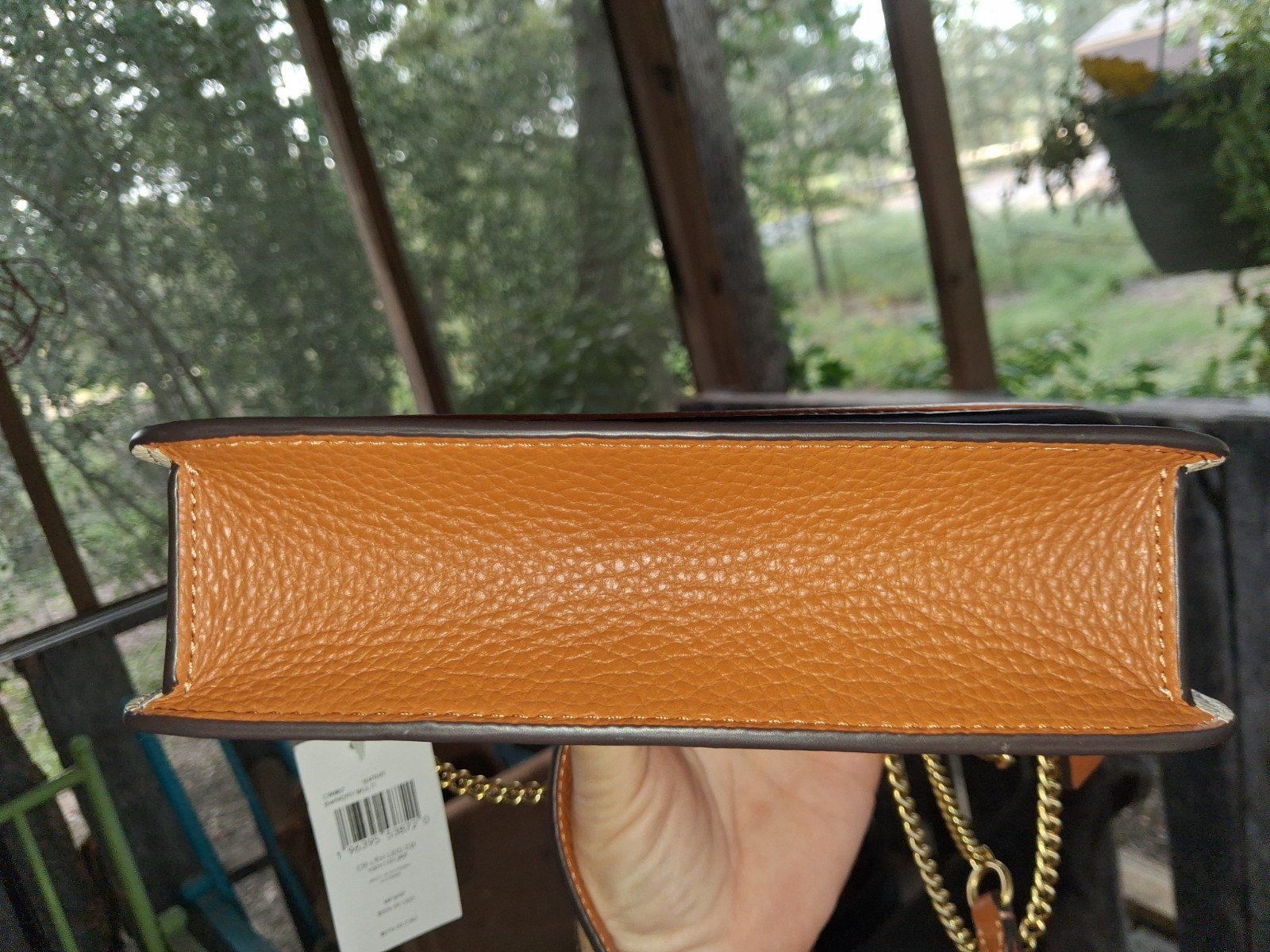 Coach Legacy Chain Colorblocked Crossbody Bag CW867 B4/Ivory Multi