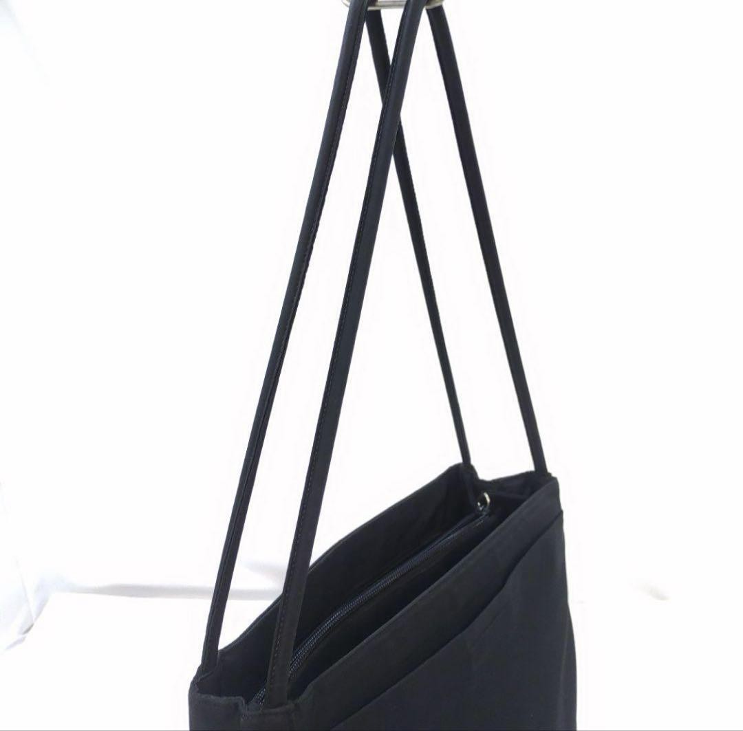 Prada Black Nylon Tote Bag, 27.5cm x 26.5cm x 9cm, Excellent Used Condition