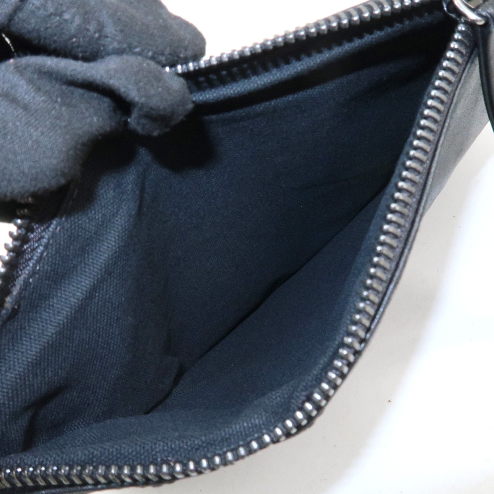 JIMMY CHOO Star Studs Leather Shoulder Bag Hand Bag Black Authentic Used F/S