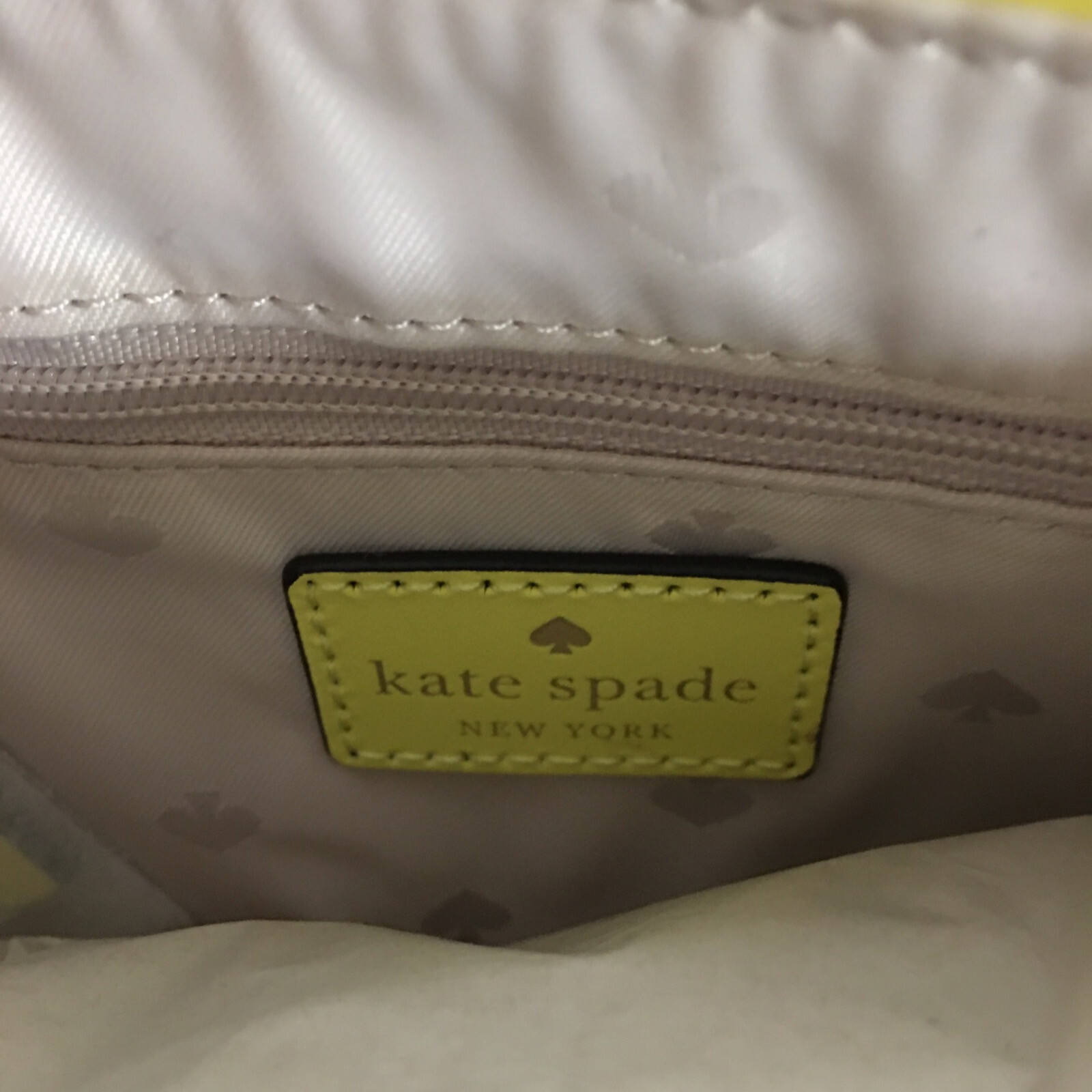 Kate Spade Lemon Yellow Crossbody Purse