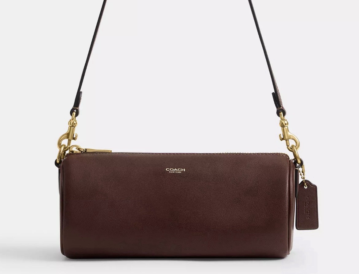 Coach Official Barrel Bag CDY80 B4MPL Brass/Maple
