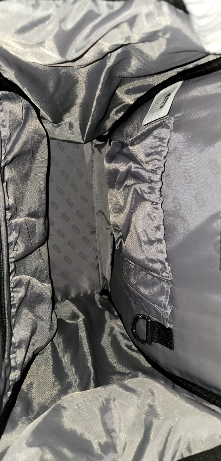 LUG VIA 3 En 1 Convertible Backpack Travel Tote Nylon Black .