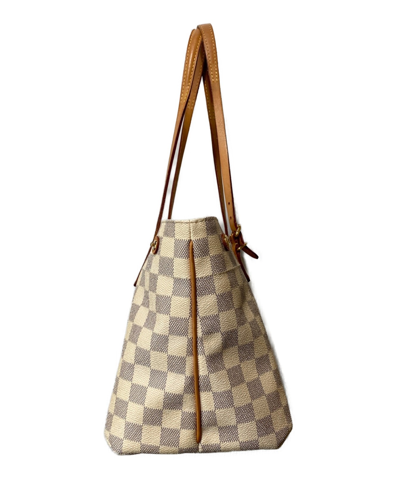 Louis Vuitton Cabas PM N41376 White Tote Bag #TFB2721