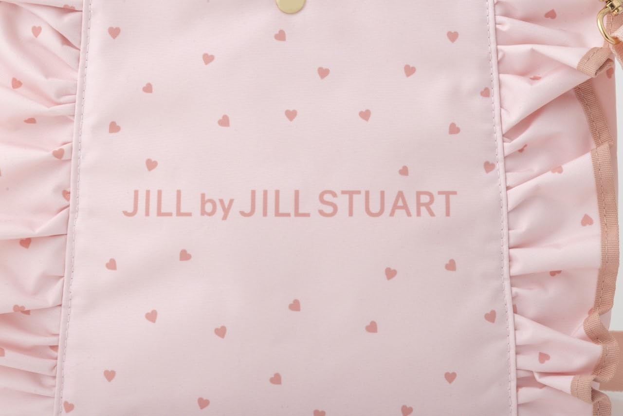 JILL by JILL STUART BOOK Heart Frill Bag Pink ver. Bag + Mini New Magazine Ja 77