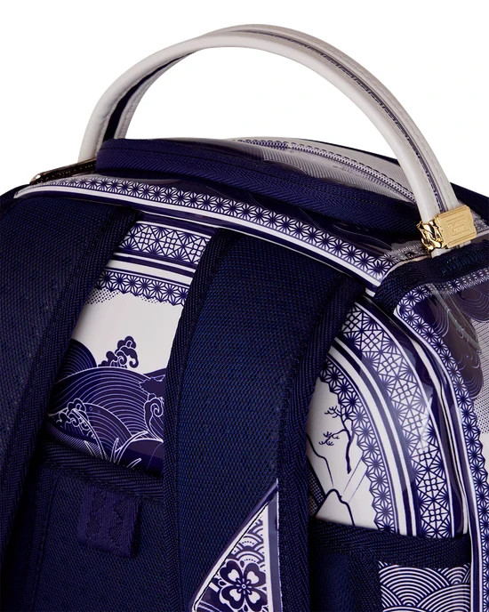 Sprayground Porcelain Wave Backpack Mochila Bookbag School Bag 🔥 New W/ Tags