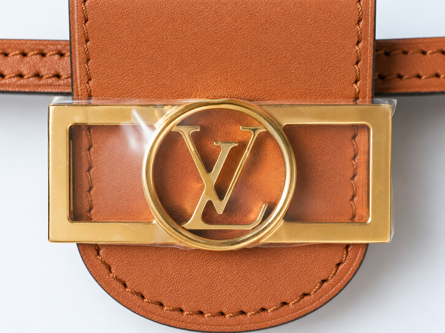 Louis Vuitton Shoulder Bag Monogram Canvas Brown Dauphine OS M68746