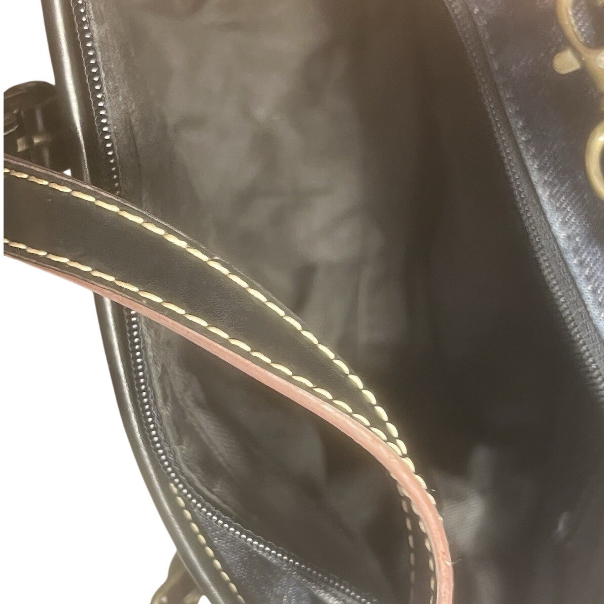 Tommy Hilfiger Denim Plaid Shoulder Bag Tote Purse Y2K Preppy Classic
