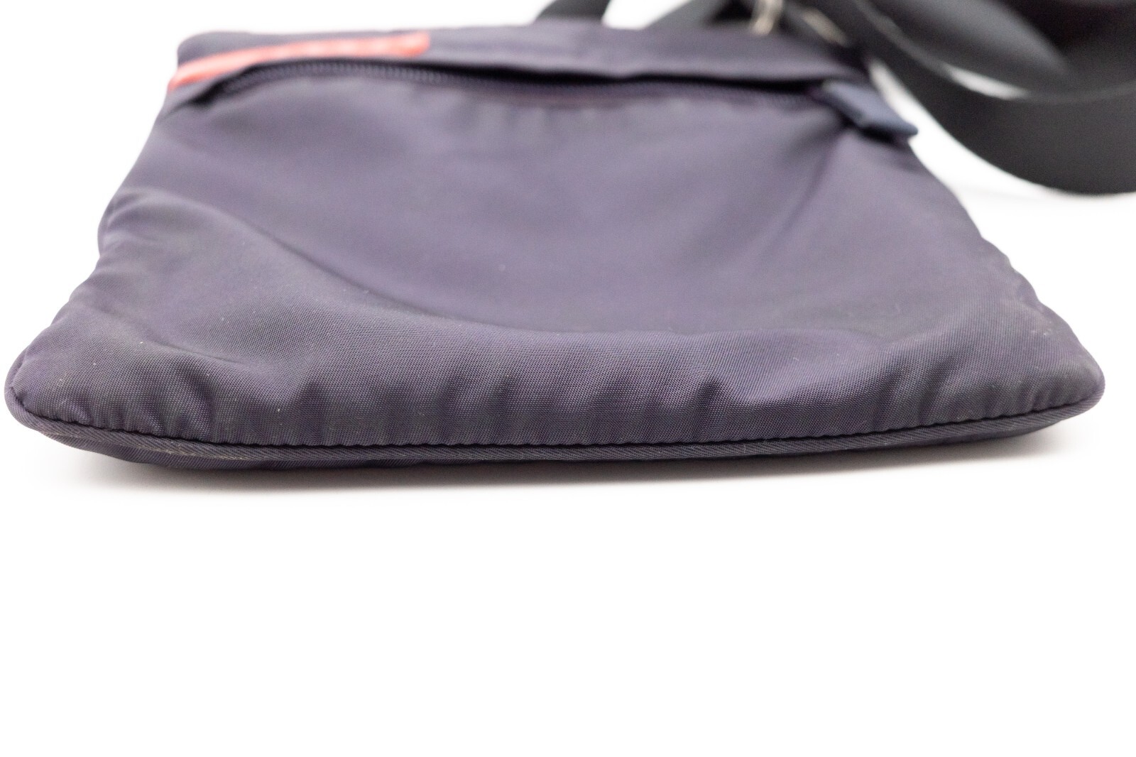 PRADA Shoulder bag crossbody nylon Purple Auth from JAPAN