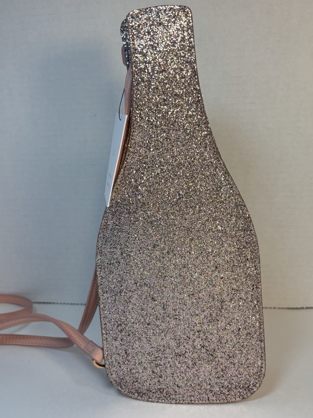 Wine Champagne Bottle Rosé Crossbody Bag Purse Bridal Party New Years NWT