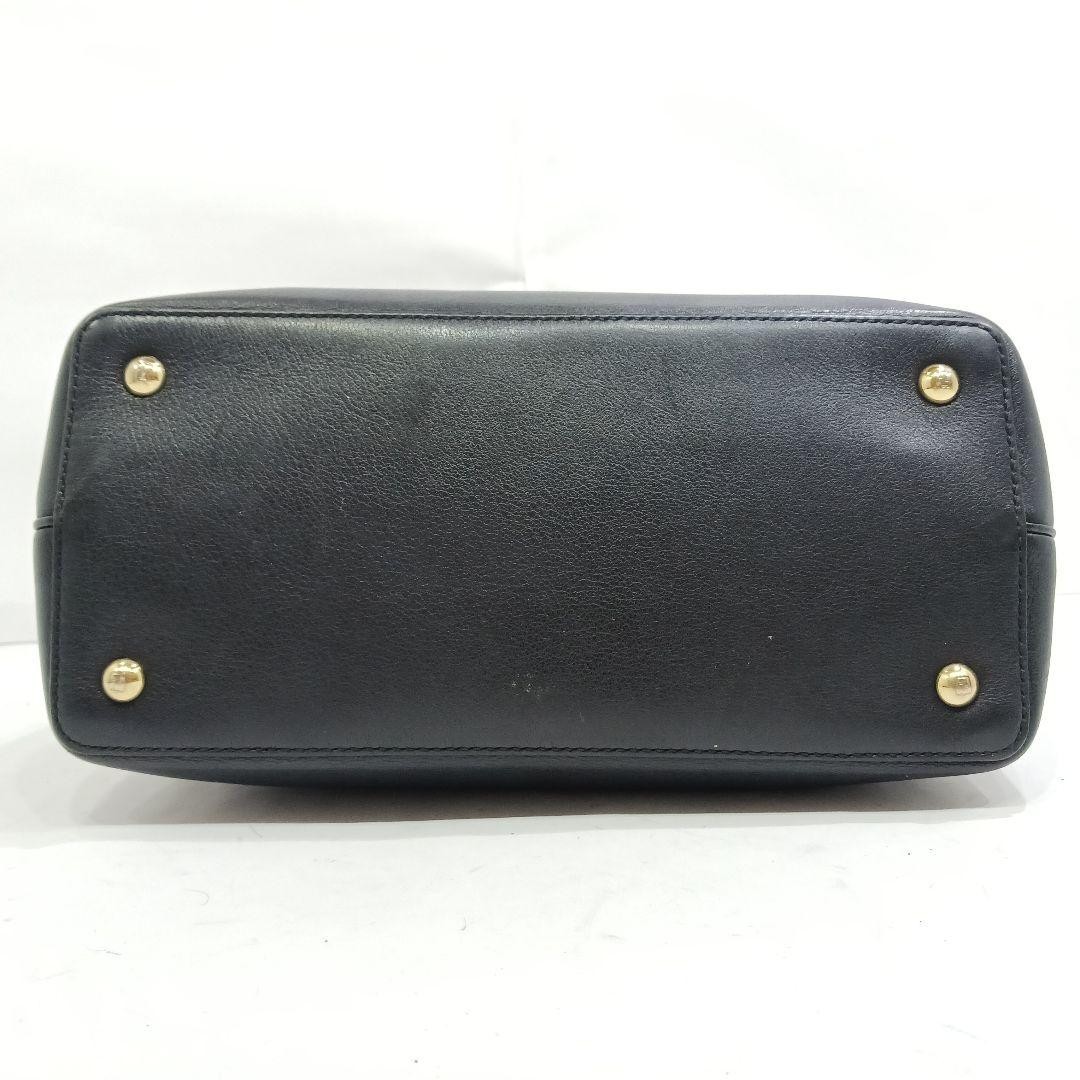 FENDI 2JOURS leather 2WAY Hand Shoulder Bag color Black fashion goods women