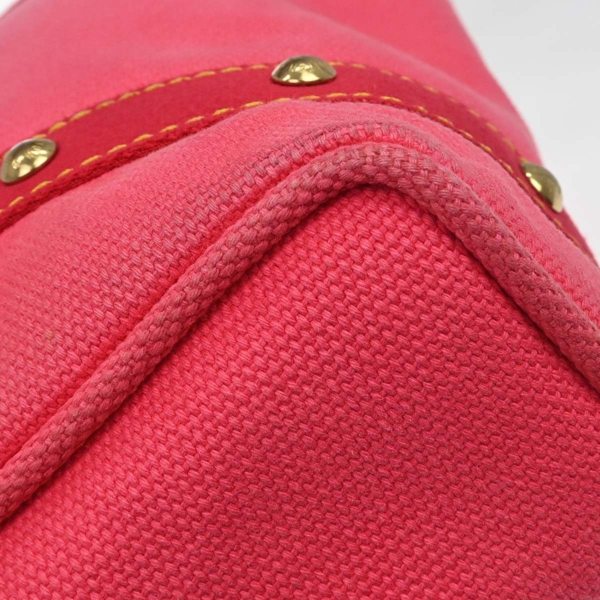Best06 Louis Vuitton Pink Antigua Cabas MM Tote Bag M40085 SP1025 BQ01334