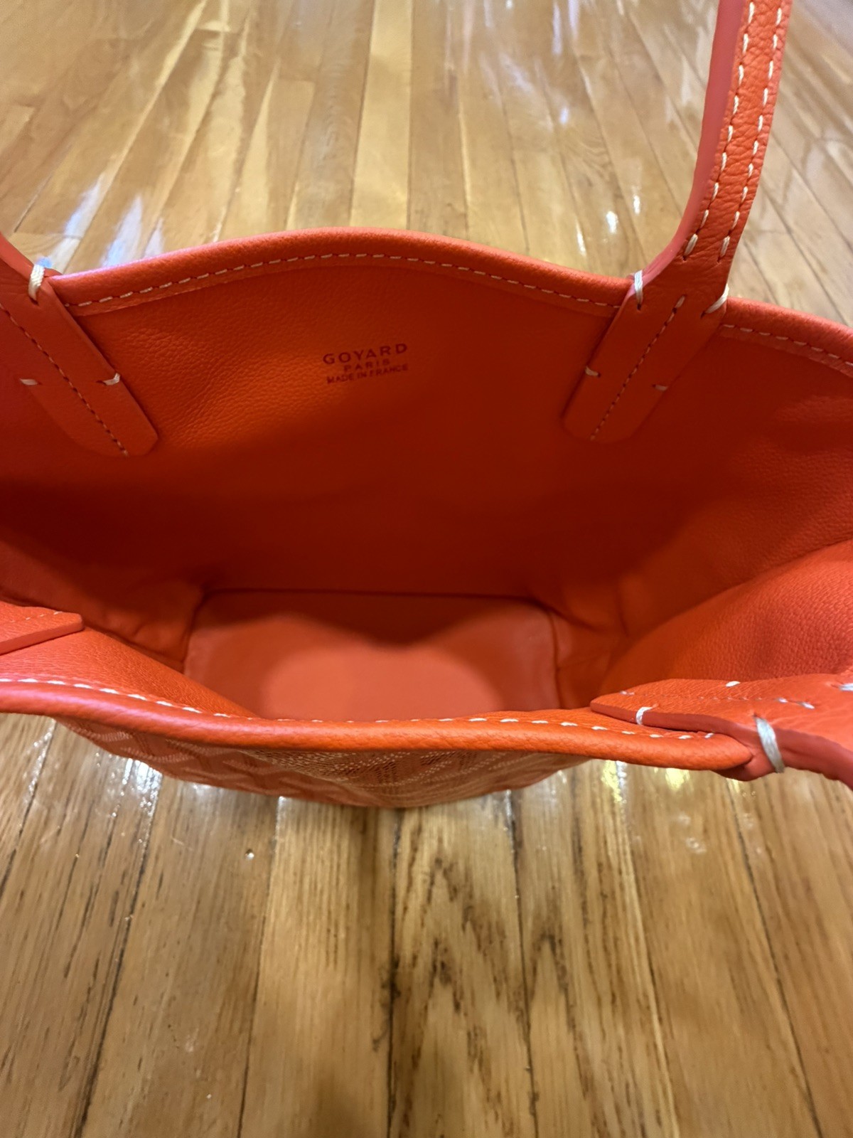 Orange Mini Tote