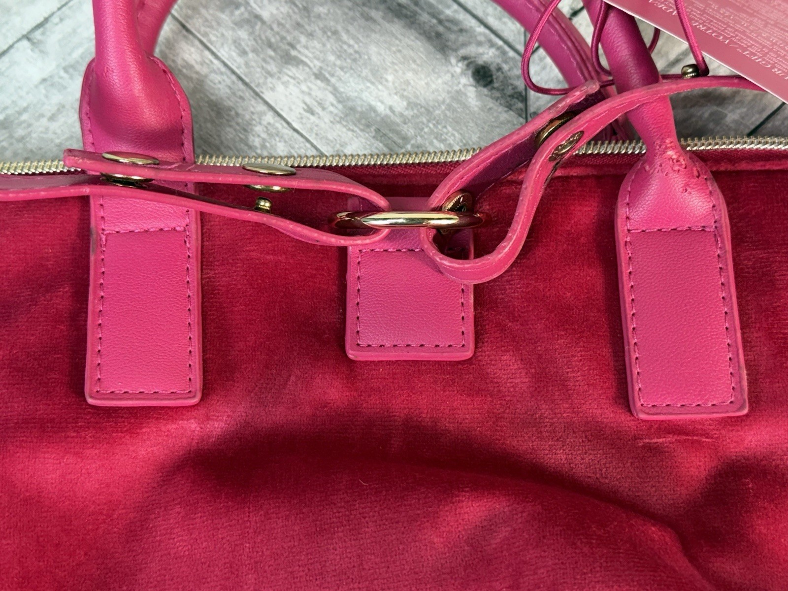 Juicy Couture Pink Bow Convertible Tote Bag Backpack Fairycore