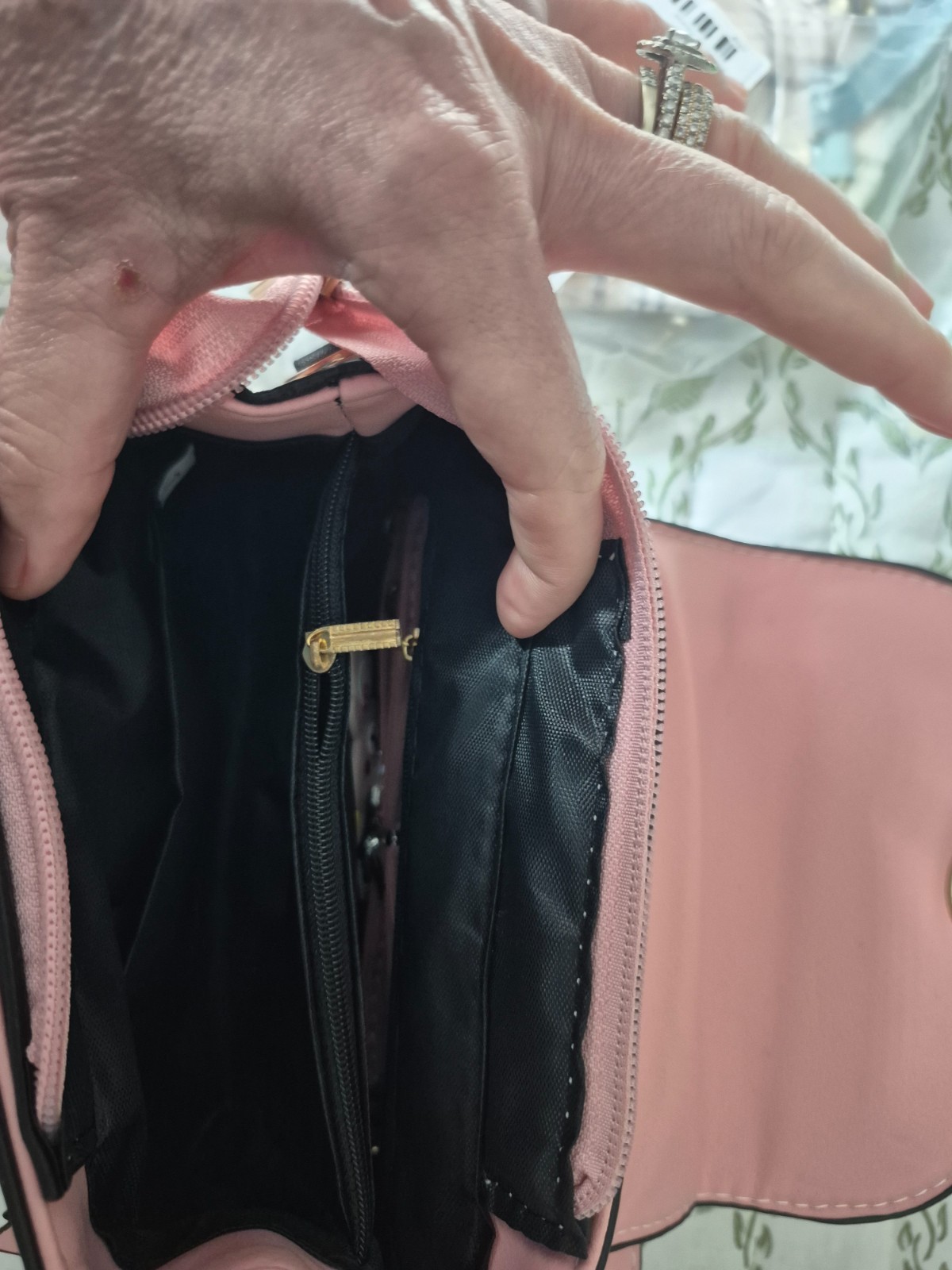 2 small pink purse