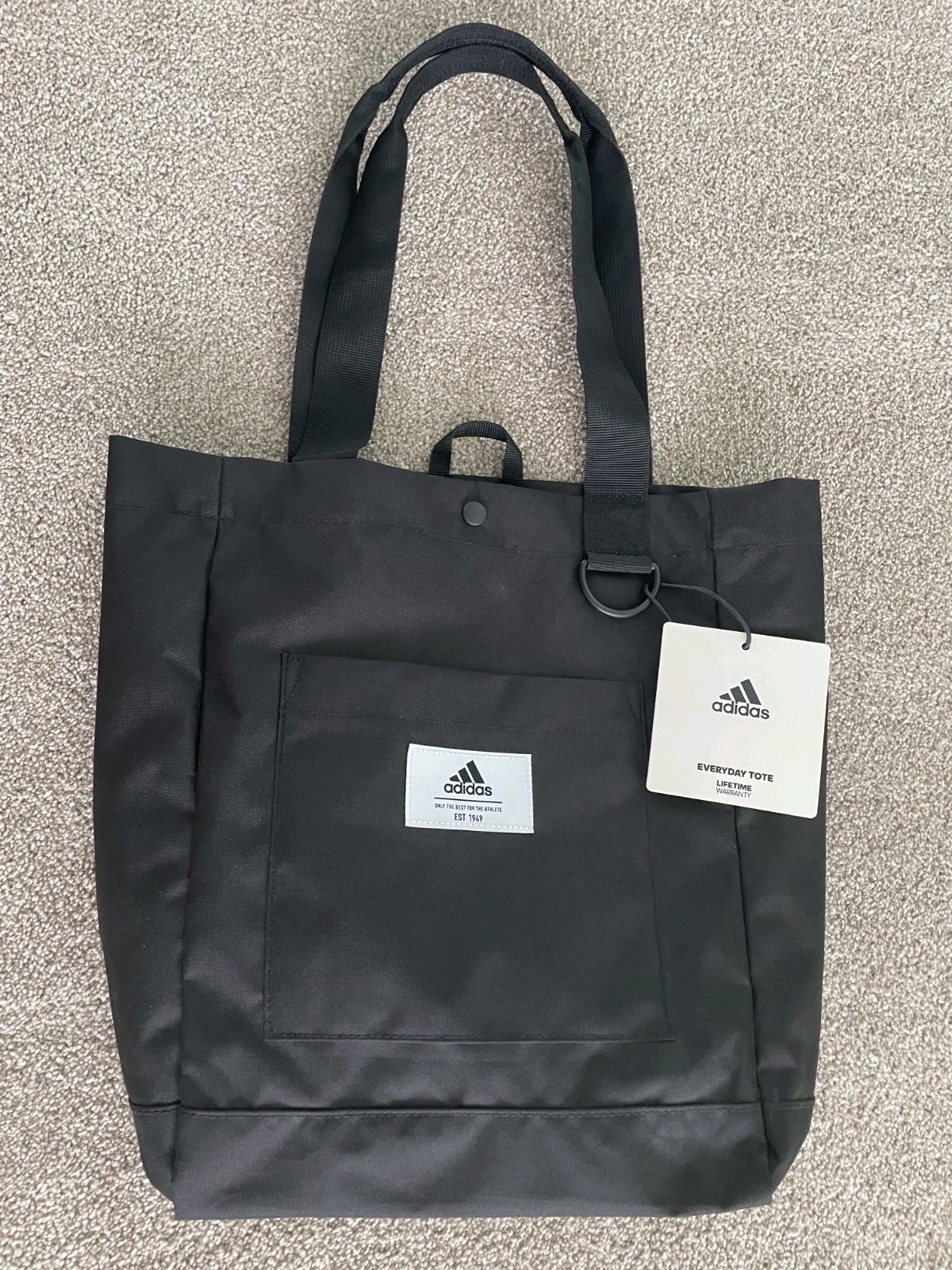 NEW Adidas Unisex Everyday Tote Bag One Size Black