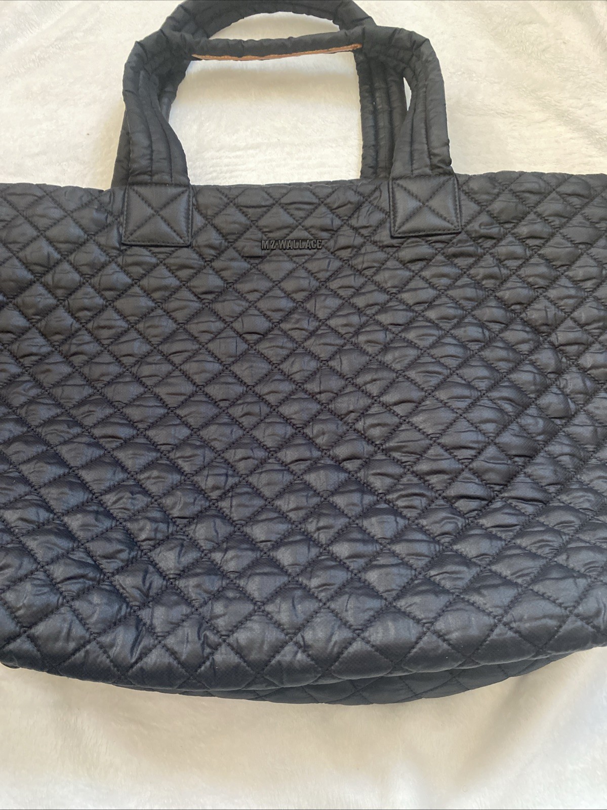 MZ Wallace Medium Metro Black Tote With Insert EUC