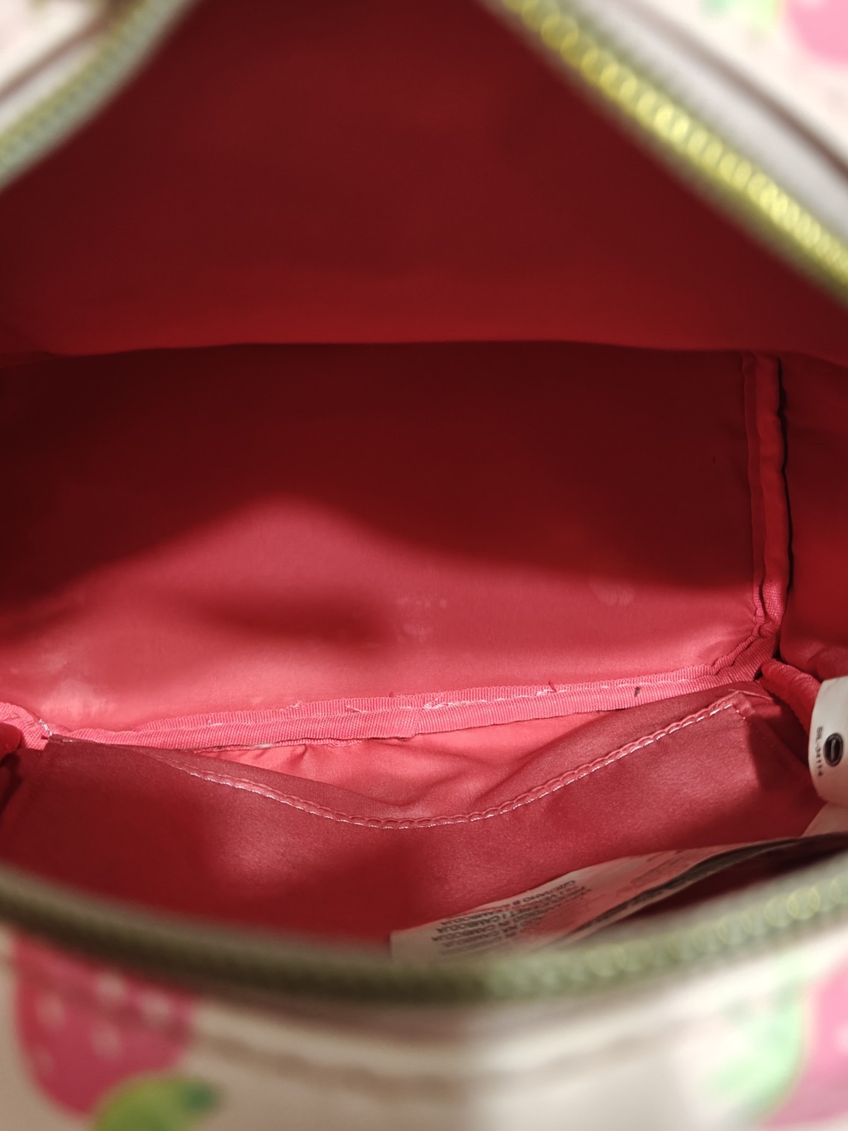 Sanrio Loungefly Cinnamoroll Strawberry Mini Backpack Pink Faux Leather