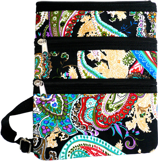 Women’s Fashion Print Messenger Cross-body Bag Purse Hipster Shoulder Bag