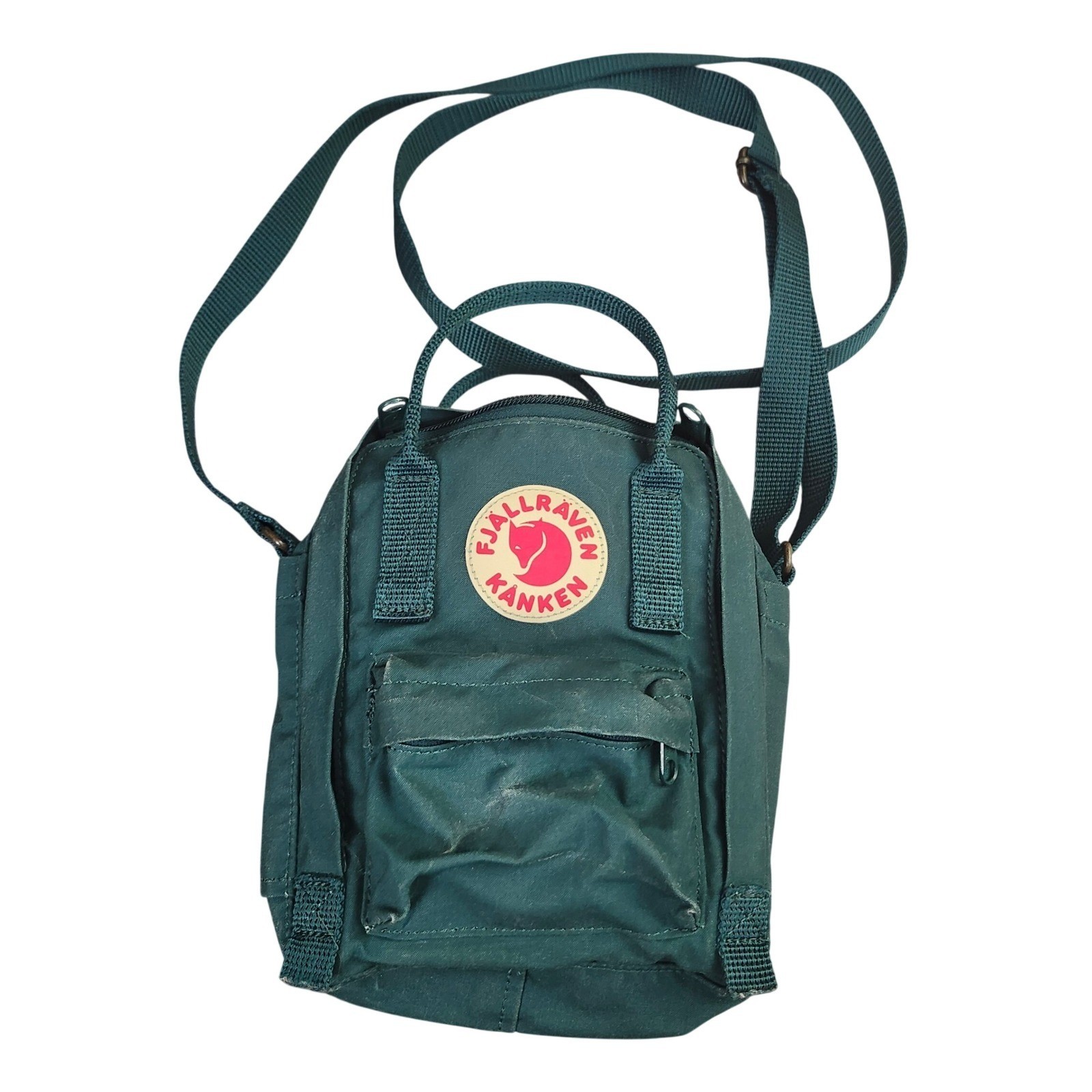 Fjallraven Kanken Sling Crossbody Bag Forest Green Vinylon F Mini Shoulder Bag