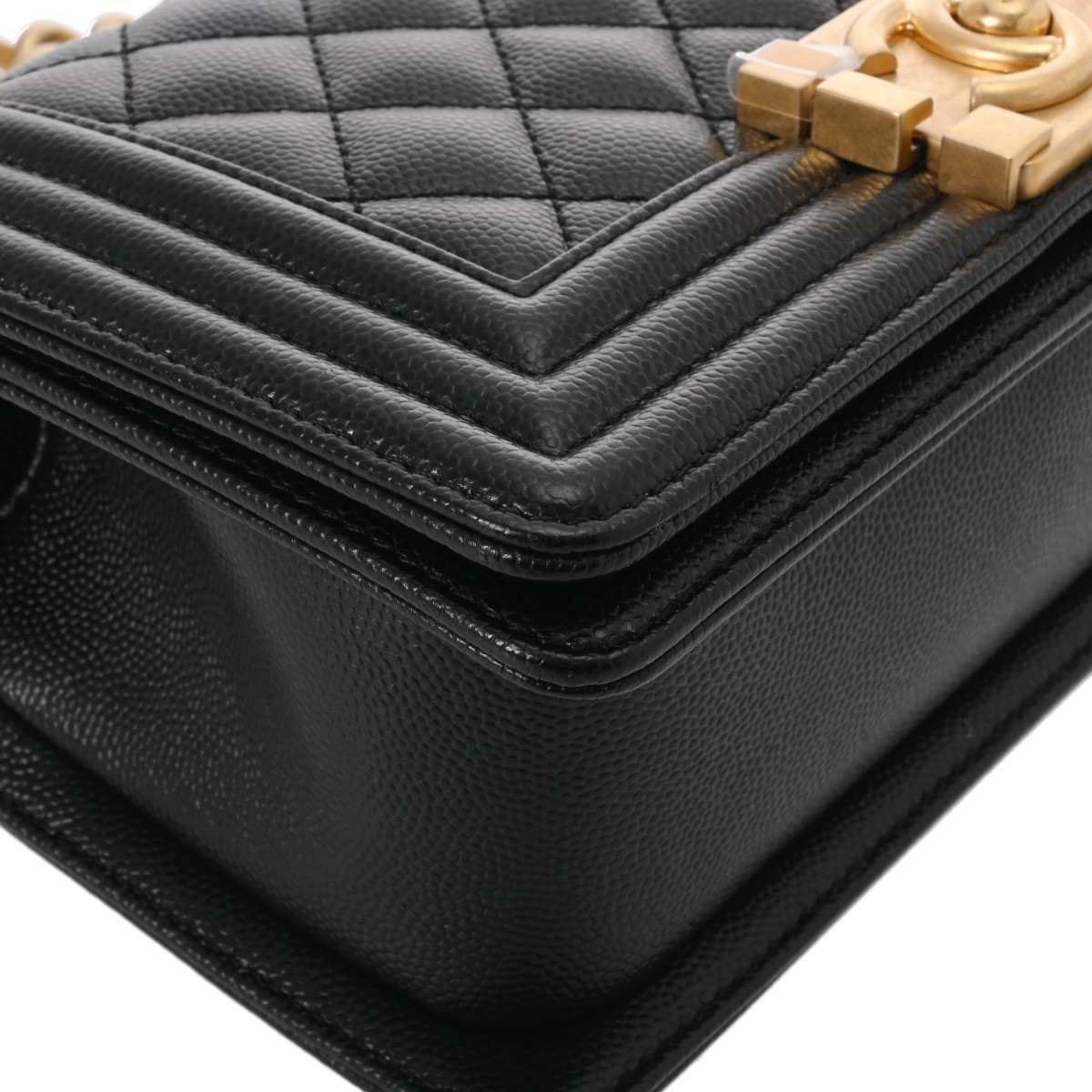 CHANEL Small Handbag 7.9″ A67085 Boy chanel black Women Shoulder Bag