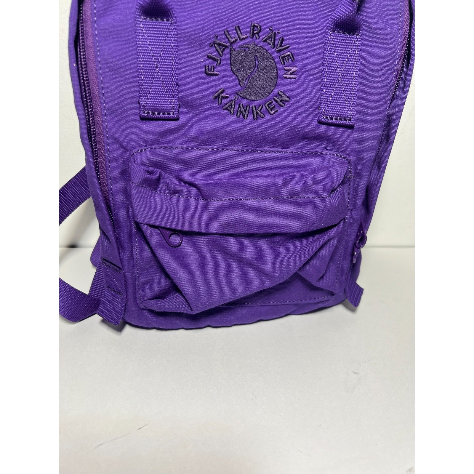 Fjallraven EUC Purple Kanken Mini Backpack Bag Purse Travel